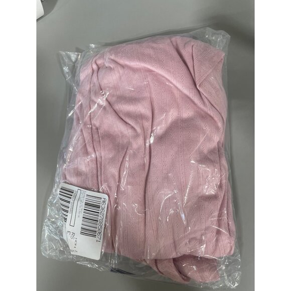 Bumblebella by Jill Martin Dreamy Pointelle Tank & Pant Set Womens XS Blush NEW - Picture 6 of 9